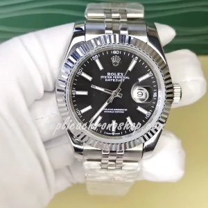 Replica Rolex Datejust 126334 Black Dial 41mm | Swiss Automatic Stainless Steel Watch