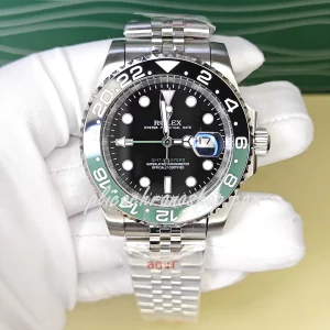 Replica Rolex GMT-Master II 126720VTNR – Green & Black Ceramic Bezel, Automatic Movement