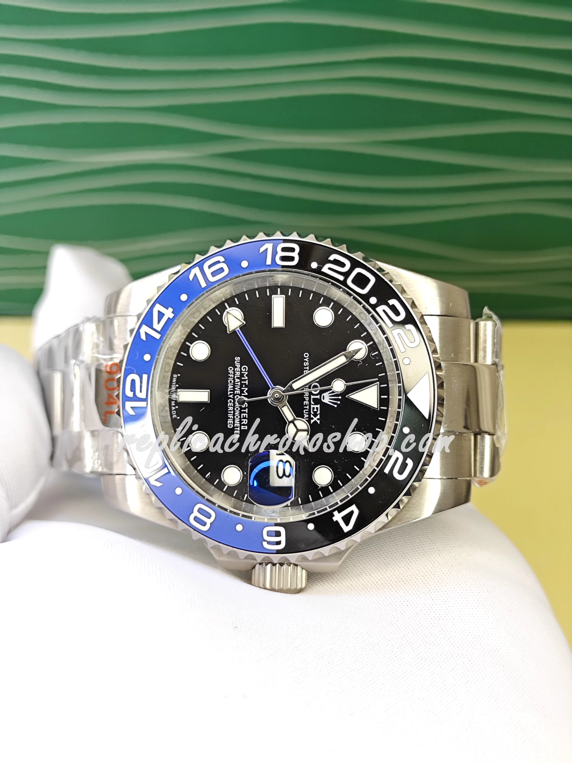 Replica Rolex GMT-Master II M126710BLNR-0003 | Black Dial, Ceramic Bezel, Stainless Steel Case - Perfect Replica Watch - Image 4