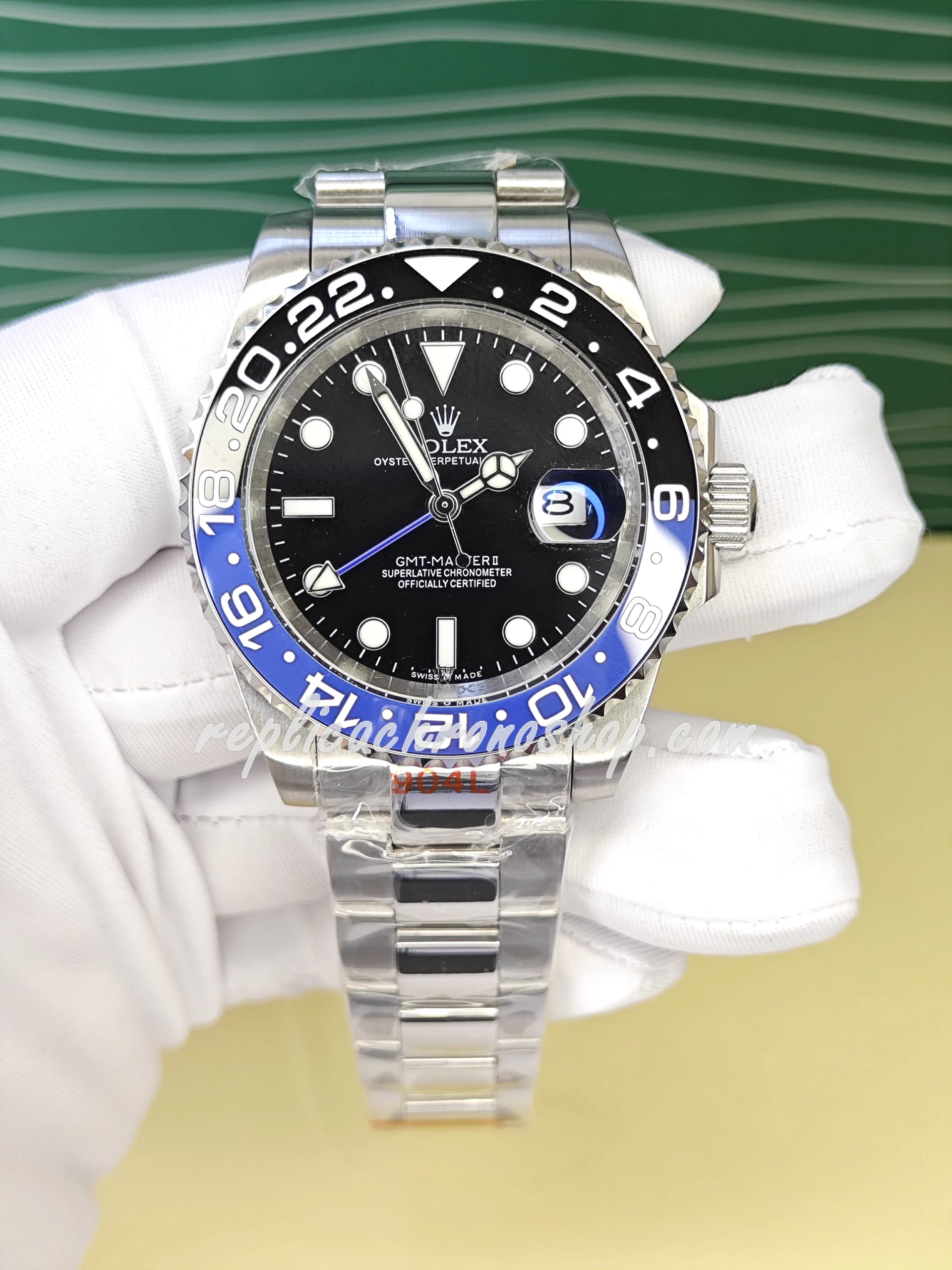Replica Rolex GMT-Master II M126710BLNR-0003 | Black Dial, Ceramic Bezel, Stainless Steel Case - Perfect Replica Watch
