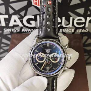 Replica Tag Heuer Carrera CBS2015.EB0381 Chronograph Men's Watch – 42mm, 316L Stainless Steel, Sapphire Crystal