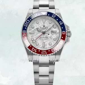Super Clone Rolex GMT-Master II 126719BLRO 40mm 904L Steel Watch with White Meteorite Dial and Cal.3285 Movement