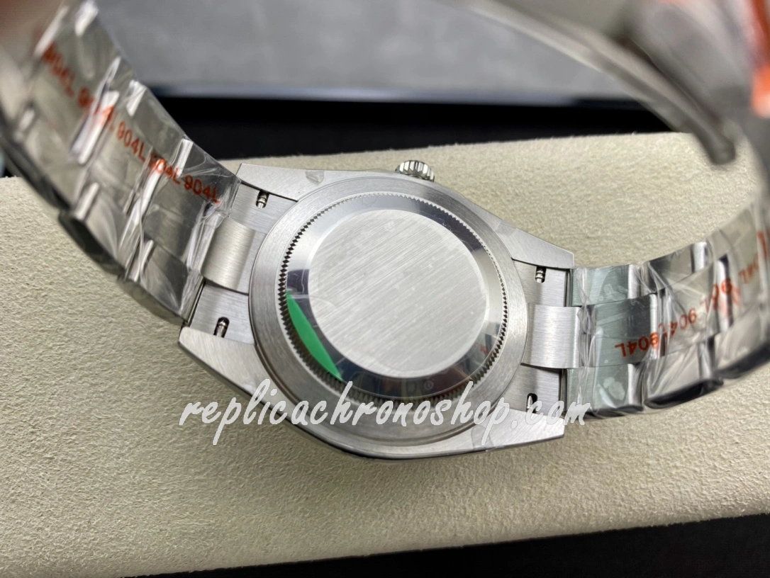 Best Rolex Oyster Perpetual 41mm 124300 Coral Red Dial 904L Steel Super Clone Cal.3230 Luxury Sports Watch - Image 9