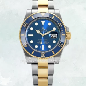 Super Clone Submariner 116613LB Blue Dial 18K Gold Plated 40mm Swiss Cal.3135
